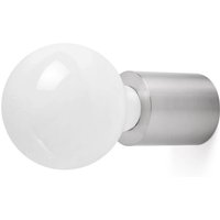 FARO BARCELONA Ten - minimalistisk vägglampa, matt nickel