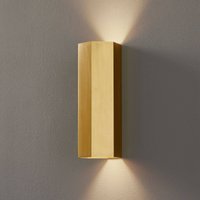 Wever & Ducré Lighting WEVER & DUCRÉ Hexo mini 2.0 vägglampa 20cm guld