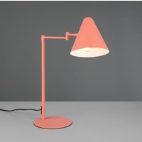 Trio Lighting Cosima table lamp, apricot, height 50 cm, metal