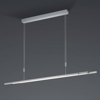 BANKAMP LED-pendellampa Lightline ZigBee upp/ner nickel 3 m upphängningssystem