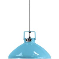 Jieldé Beaumont B240 hänglampa ljusblå glänsande