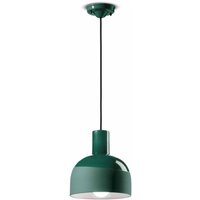 Ferroluce Suspension Caxixi en céramique, vert