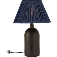PR Home Riley table lamp, black/blue