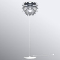 UMAGE Silvia medium golvlampa stål