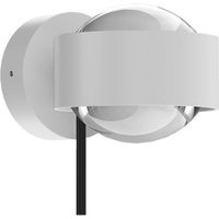 Puk! 80 Wall LED-Spot Linsen klar weiß matt