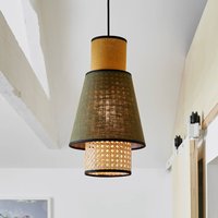 MARKET SET Singapore XS pendant light khaki/curry