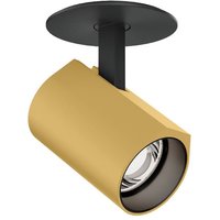 Wever & Ducré Lighting WEVER & DUCRÉ LED recessed spotlight Ceno 1.0 gold/black 927 sheet metal