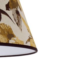 Duolla Lampskärm Sofia Höjd 31 cm, blommönster gult