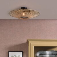 GOOD & MOJO Kalimantan ceiling light natural, Ø 60cm