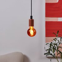 EGLO LED-glob E27 G80 4W filament 2 000 K koppar