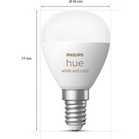 Philips Hue White&Color Ambiance E14 5,1W 2-pack