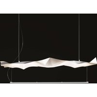 Knikerboker Crash Tube pendant light, white
