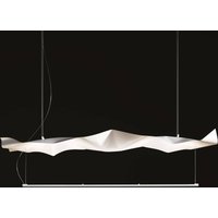 Knikerboker Crash Tube pendellampa, vit