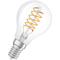 OSRAM Vintage 1906 LED-lampa E14 4,8W 827 klar dim