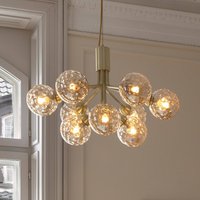 Nuura Aps Nuura ljuskrona Apiales 9, Ø 60 cm, mässing-/guldfärgad