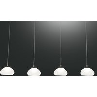 Arabella LED-hængelampe med 4 lkld i række, hvid