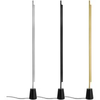 Luceplan Compendium LED floor lamp 2,700 K brass