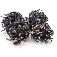 Twinkly Cluster fairy lights, CCT, black, 400 pcs., 6m UK/IE