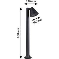 Paulmann Trian borne lumineuse GU10 orientable