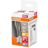 OSRAM Classic A LED-lampa E27 6,5 W 827 3-step-dim