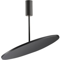 OLEV LED ceiling lamp FLUENTIS black Ø 54 cm metal 2,700 K