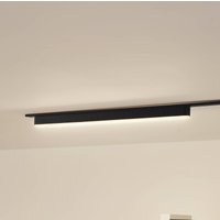 Bande LED Lindby 48 V Lumaro,noir,20W,plastique,intensité variable