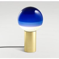 MARSET Dipping Light M bordslampa blå/mässing