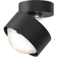 Puk! 80 Move LED-Spot Linse matt schwarz/chrom
