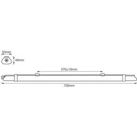 OSRAM LED moisture-proof lamp SUBMARINE SLIM VALUE, 72 cm, IP65