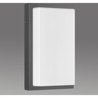 LCD Utomhusvägglampa Babett E27 utan sensor grafit