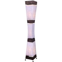 Woru Lampe sur pied Adrian, coquillages capiz, 150 cm
