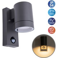 Näve Rombe outdoor wall light with a sensor, one-bulb