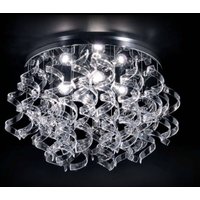 Metallux Taklampa i kristall, Ø 70 cm