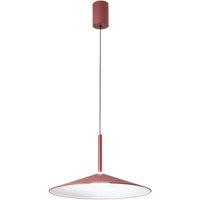 Luce Ambiente Design Khan LED hanging light, red, Ø 48 cm, metal, CCT