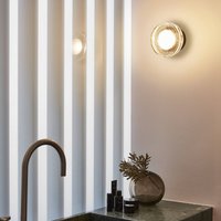 MARSET LED-utomhusvägglampa ROC, svart, 14 cm, IP65, TRIAC