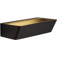 Mantra Iluminación Applique murale LED Altea, largeur 22 cm, noir, up/down, aluminium