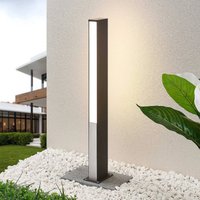 Lucande LED path lamp Aegisa, 80 cm, anthracite, metal, IP54
