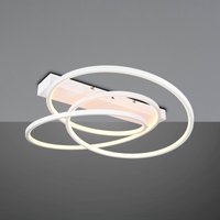 Trio Lighting Darvin taklampa LED, vit, metall, plast, CCT