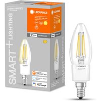 LEDVANCE SMART+ WiFi filament Candle 40 E14 4W 827