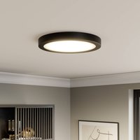 Paulmann Abia panneau LED 30 cm 2 700 K noir mat