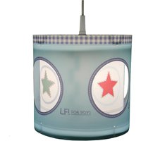 Niermann Standby Roterande pendellampa Lief for Boys i blått