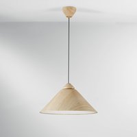 Hængelampe Big Bang, beige/hvid, Ø 49 cm, metal