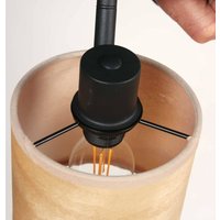 Steinhauer Plafonnier BAMBUS, à 3 lampes