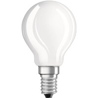 OSRAM Teardrop LED bulb E14 4.2W 827 matt, set of 2