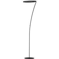 FISCHER & HONSEL LED-golvlampa Sirko, sandgrå, höjd 177 cm, metall, CCT
