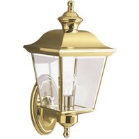 KICHLER Bay Shore outdoor light, socket facing up, gold KICHLER Bay Shore outdoor light, socket facing up, gold