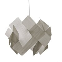 LZF LAMPS LZF Escape Pendel, kabel svart Ø 30 cm grå