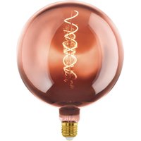 EGLO Globe LED bulb G200 E27 4W 1,600K filament copper