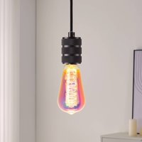 EGLO LED-filamentlampa E27 4W ST64 820 Filament iridescent dimbar