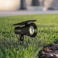 Prios Jostiras LED solar spotlight with ground spike
